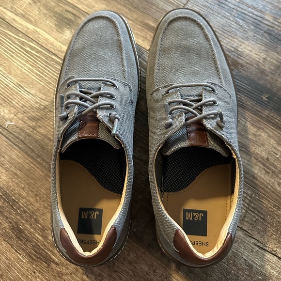 Johnston & Murphy McGuffey Moc Toe 9.5M Canvas shoes - Picture 2 of 4